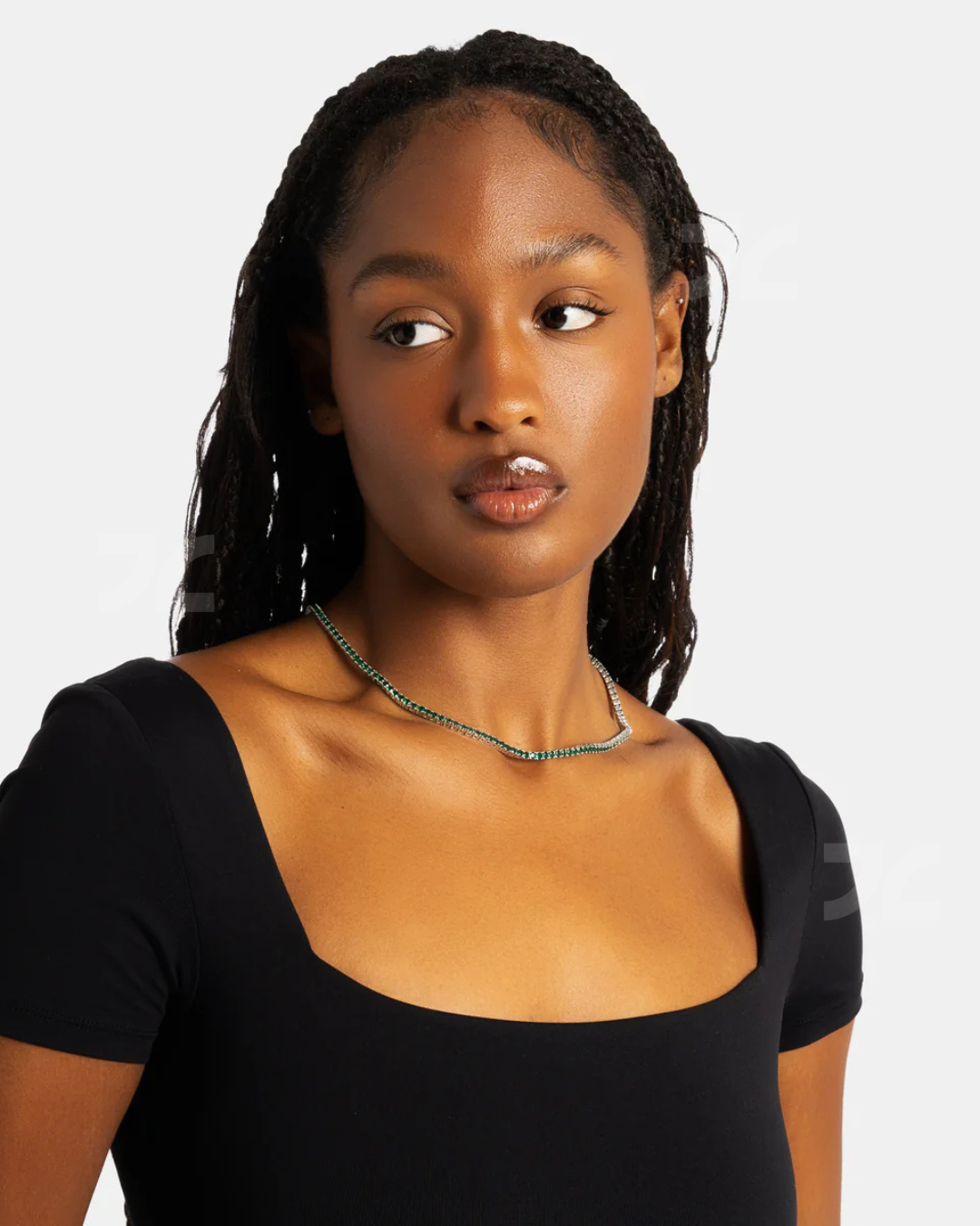 3mm Emerald Tennis Chain