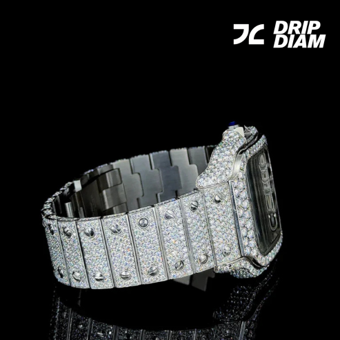 Crystal Skeleton – A Radiant Fusion of Mechanical Art and Diamond Elegance By CrownIce