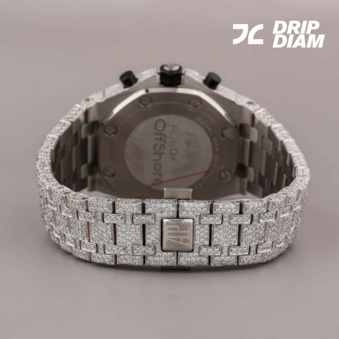 Bling Diamond Watch for Men – IVEVAR Full Iced Out Moissanite Diamond Watch