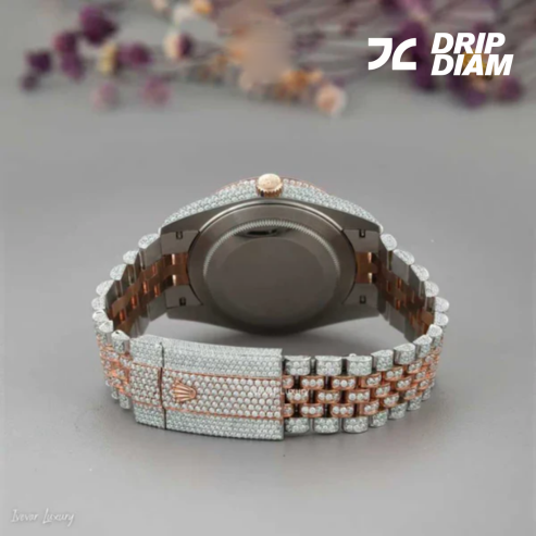 Bling Diamond Watch for Men – IVEVAR Full Iced Out Moissanite Luxury Watch