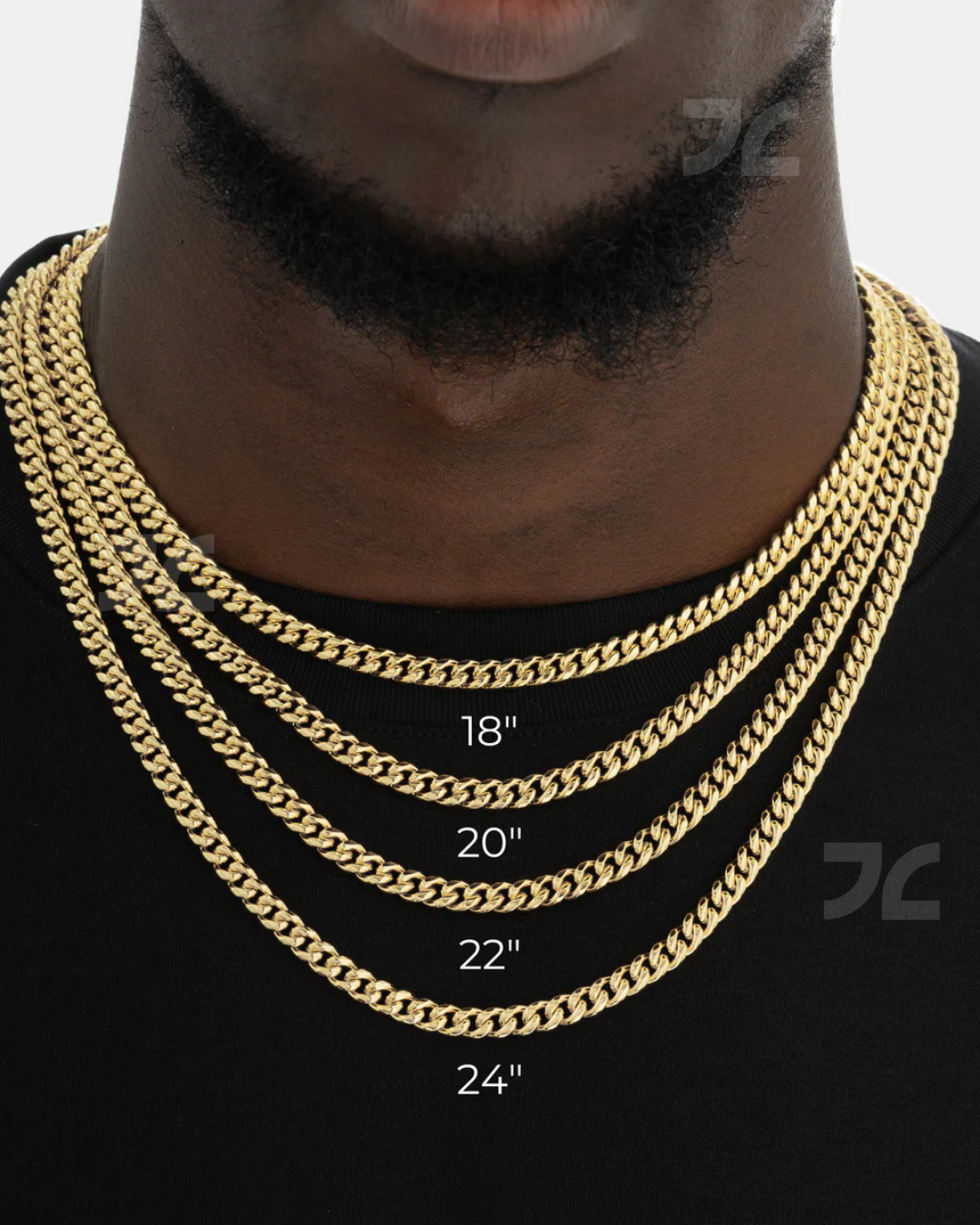 12mm Cuban Link Chain Gold