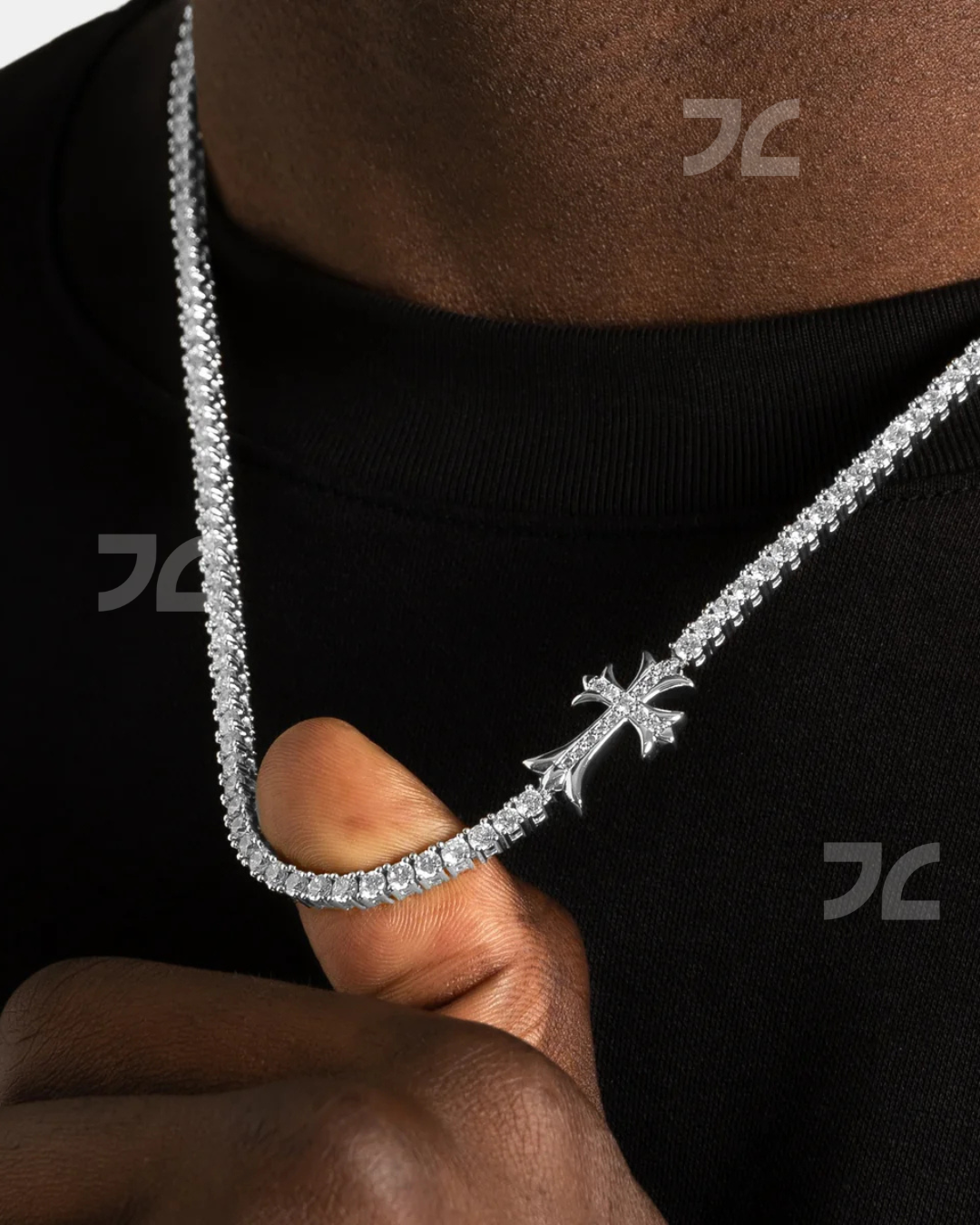 Vintage Cross Tennis Chain