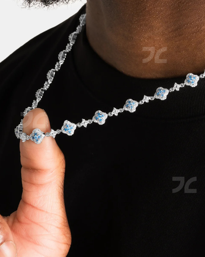 Blue Glacier Clover Chain