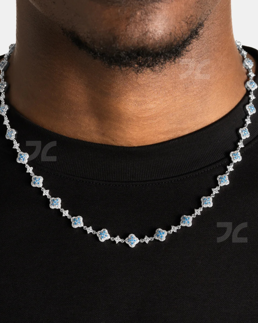 Blue Glacier Clover Chain