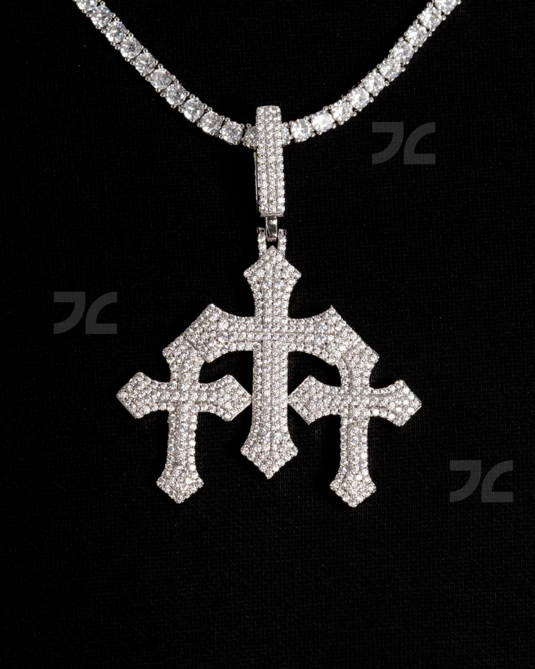 Triple Cross Pendant