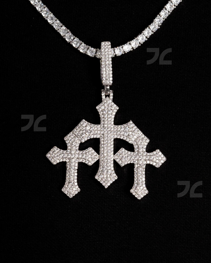 Triple Cross Pendant