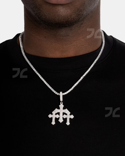 Triple Cross Pendant