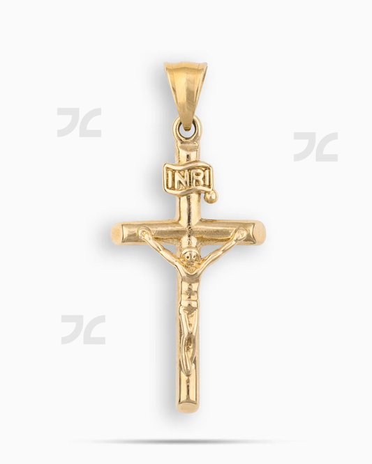 Crucifix Pendant Gold