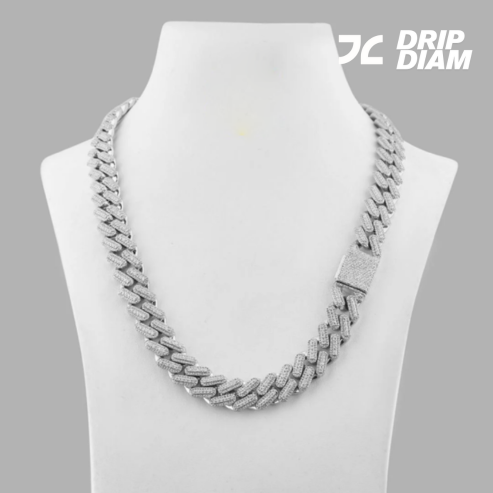 Bespoke Lab Diamond Cuban Chain Handcrafted Luxury Jewelry by Ivevar