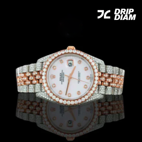 Bling Diamond Watch for Men – IVEVAR Full Iced Out Moissanite Luxury Watch