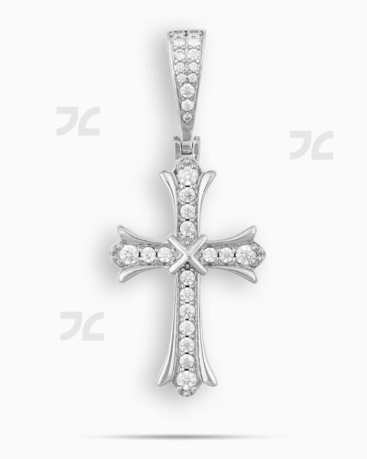Flared Cross Pendant