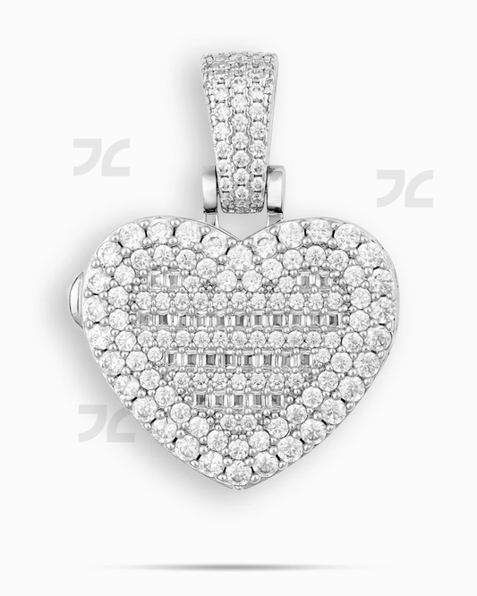 Heart Locket Custom Picture Pendant