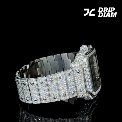 Crystal Skeleton – A Radiant Fusion of Mechanical Art and Diamond Elegance By CrownIce