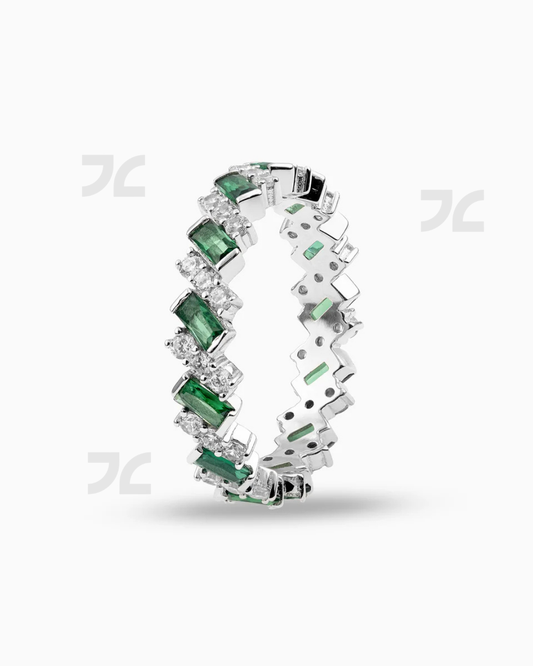 Emerald Green Ice Ring