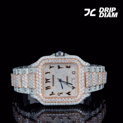 Midnight Mirage – A Dazzling Masterpiece of Arabic Elegance and Diamond Perfection By CrownIce