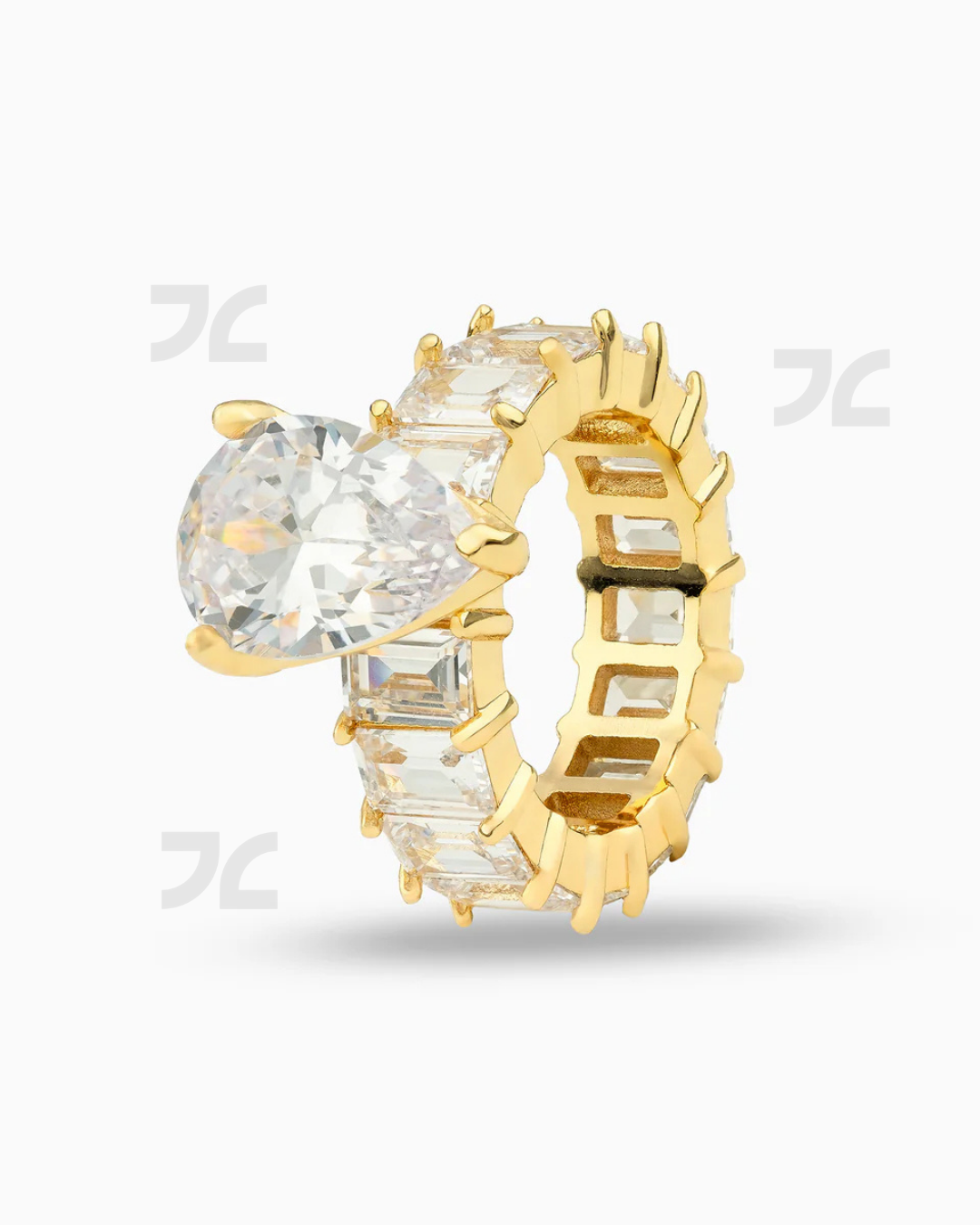 Pear Cut Ring