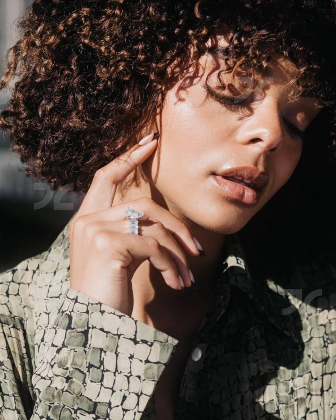 Pear Cut Ring