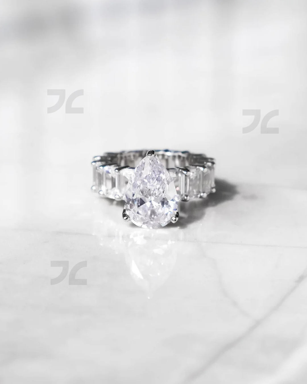Pear Cut Ring