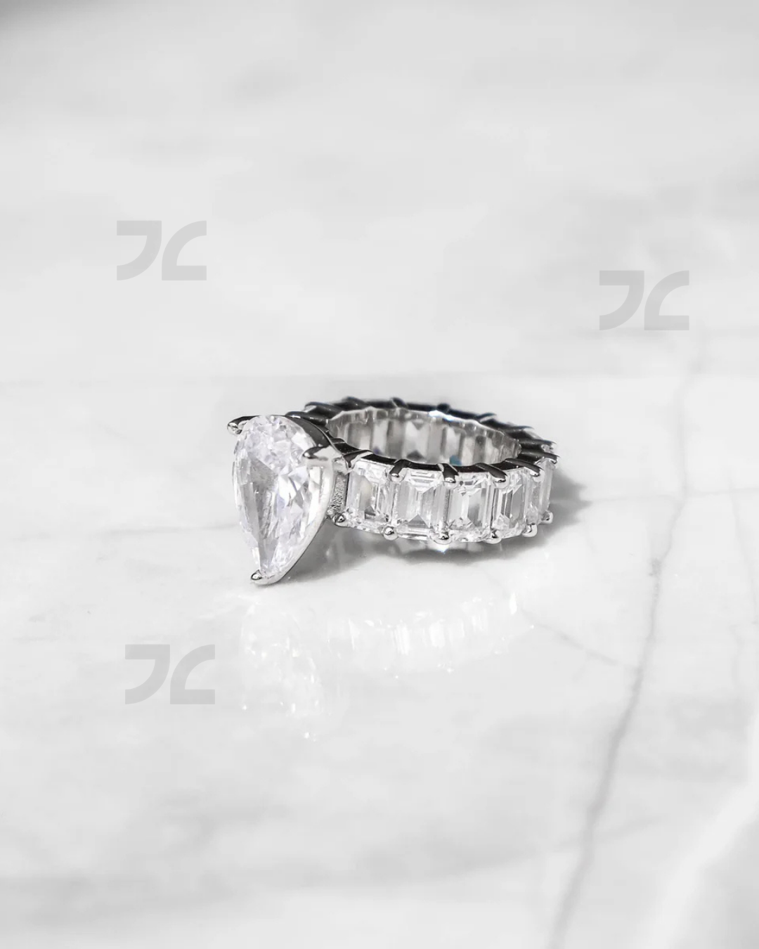 Pear Cut Ring