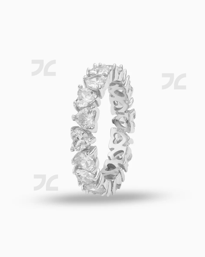 Heart Eternity Ring
