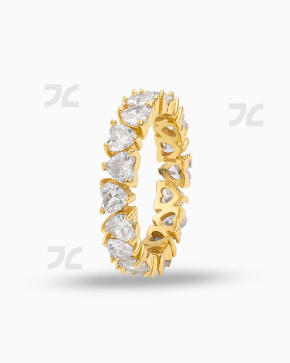 Heart Eternity Ring