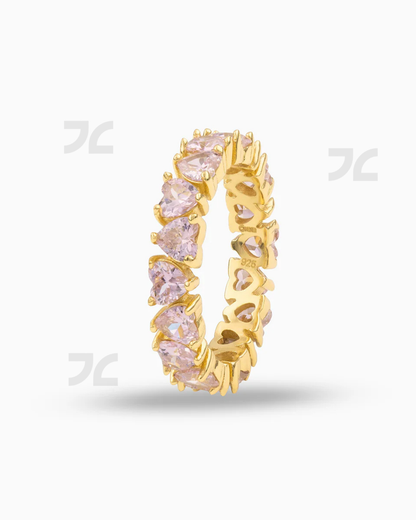 Heart Eternity Ring