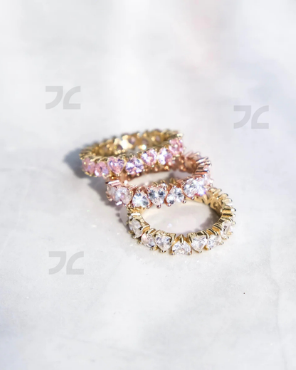 Heart Eternity Ring