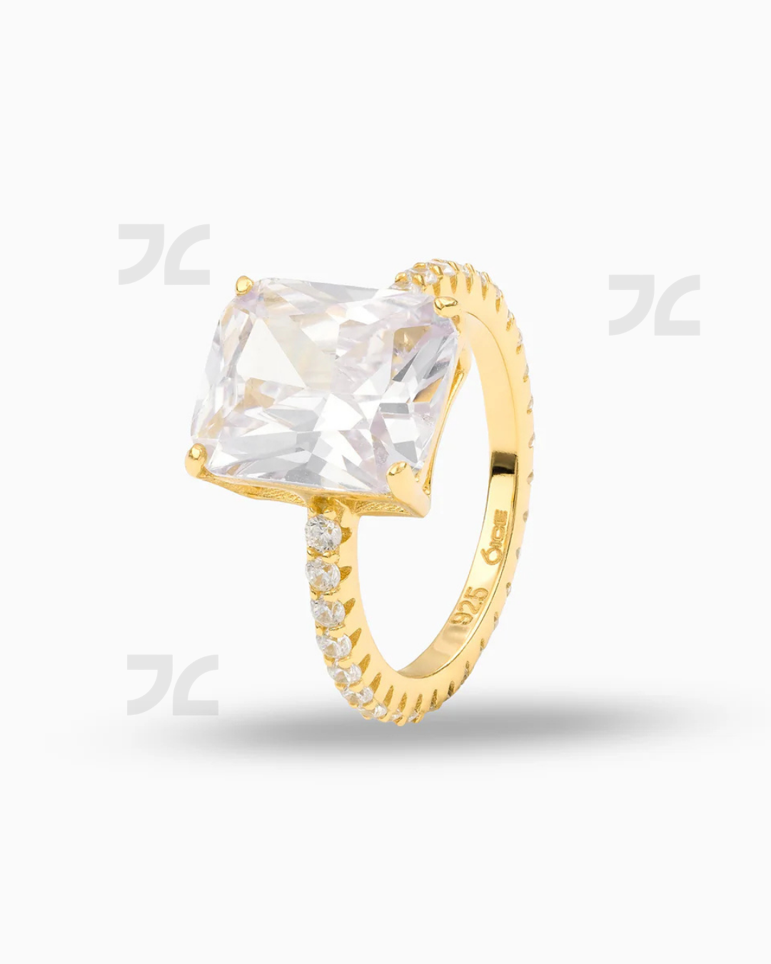 Radiant Cut Ring