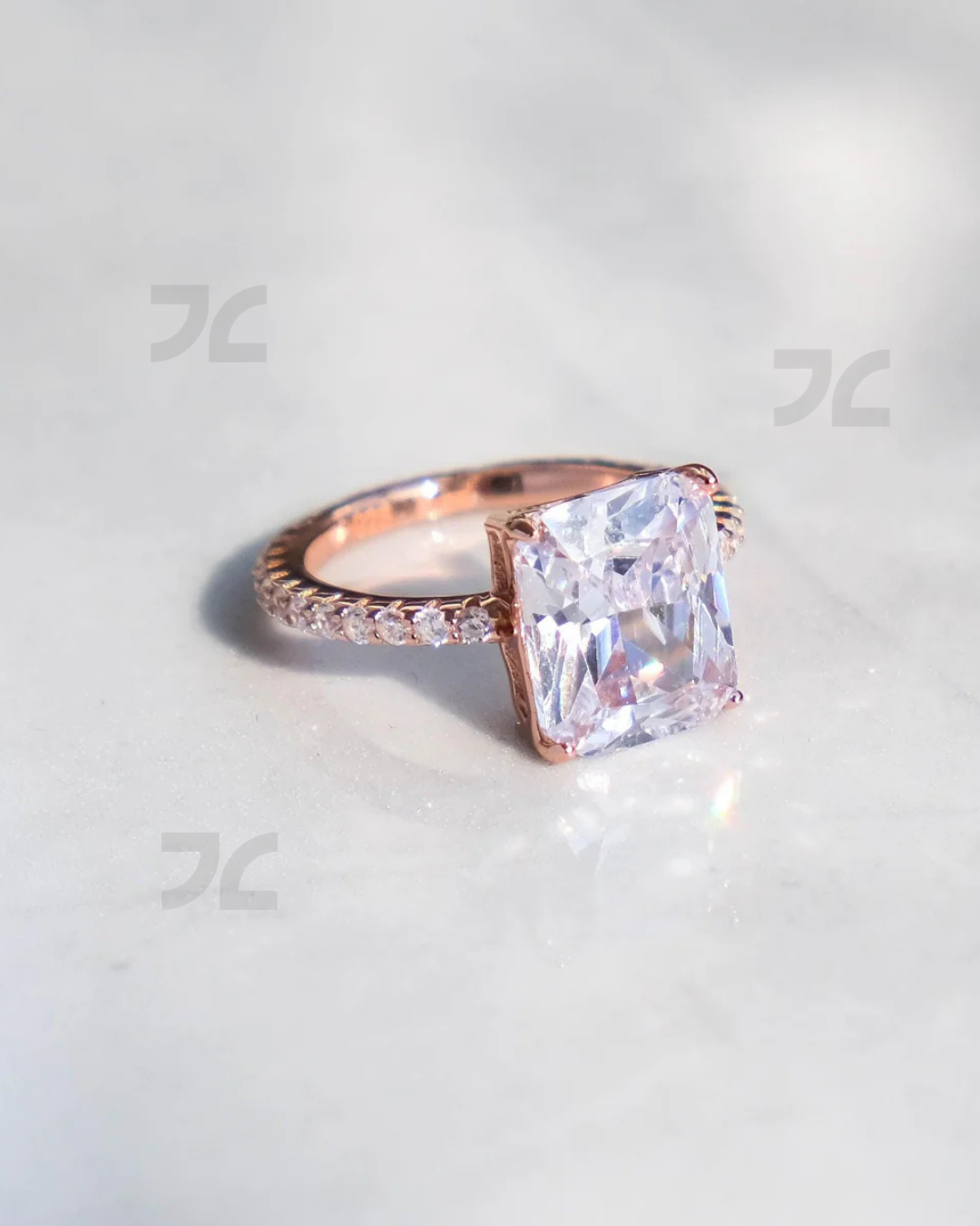 Radiant Cut Ring