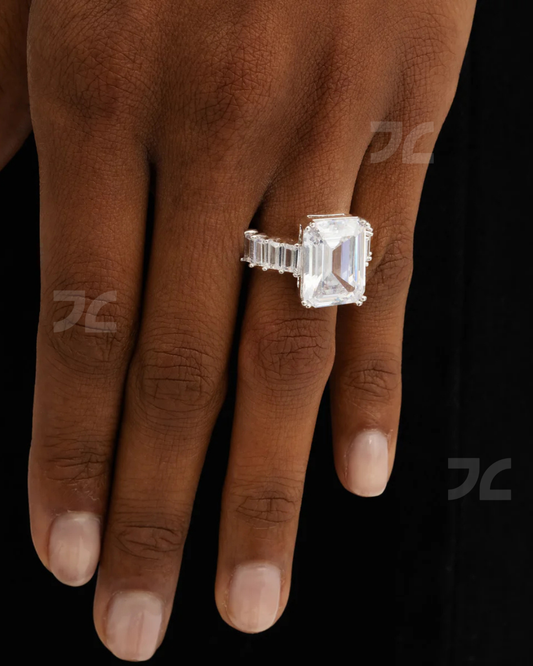 Emerald Cut Diamond Ring