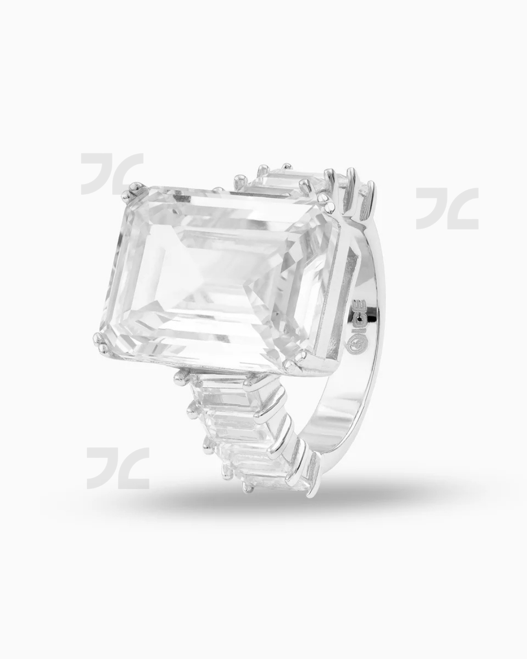 Emerald Cut Diamond Ring
