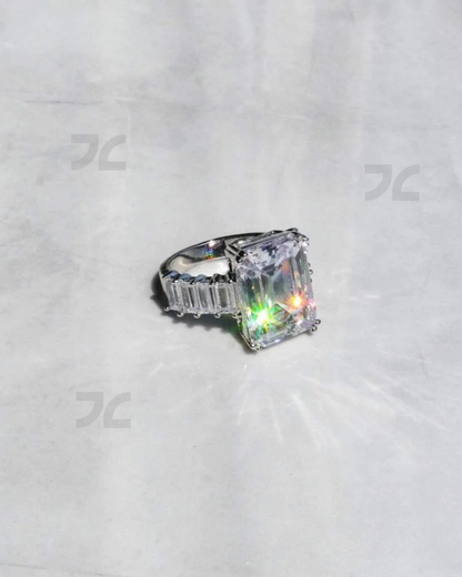 Emerald Cut Diamond Ring