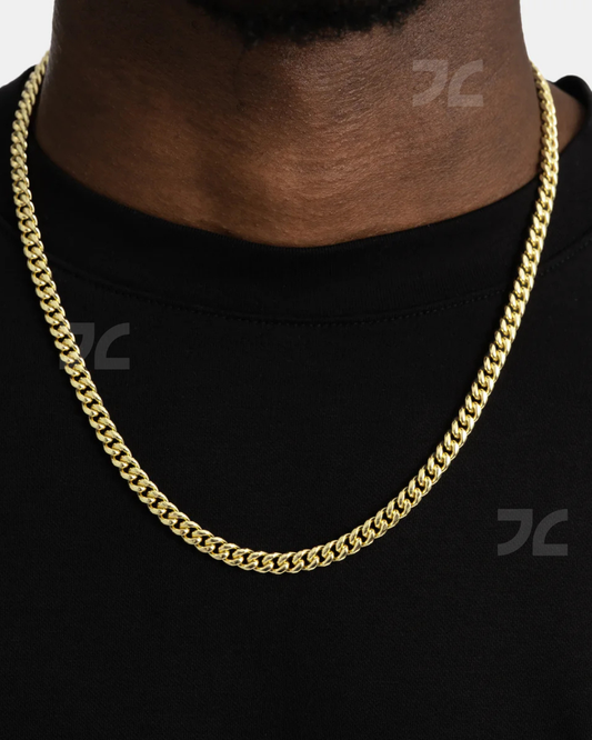 12mm Cuban Link Chain Gold
