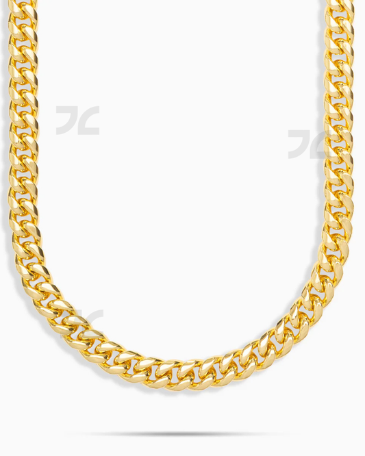 12mm Cuban Link Chain Gold