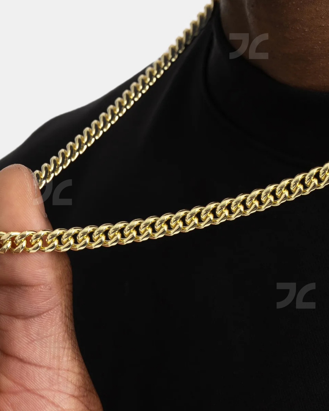 12mm Cuban Link Chain Gold