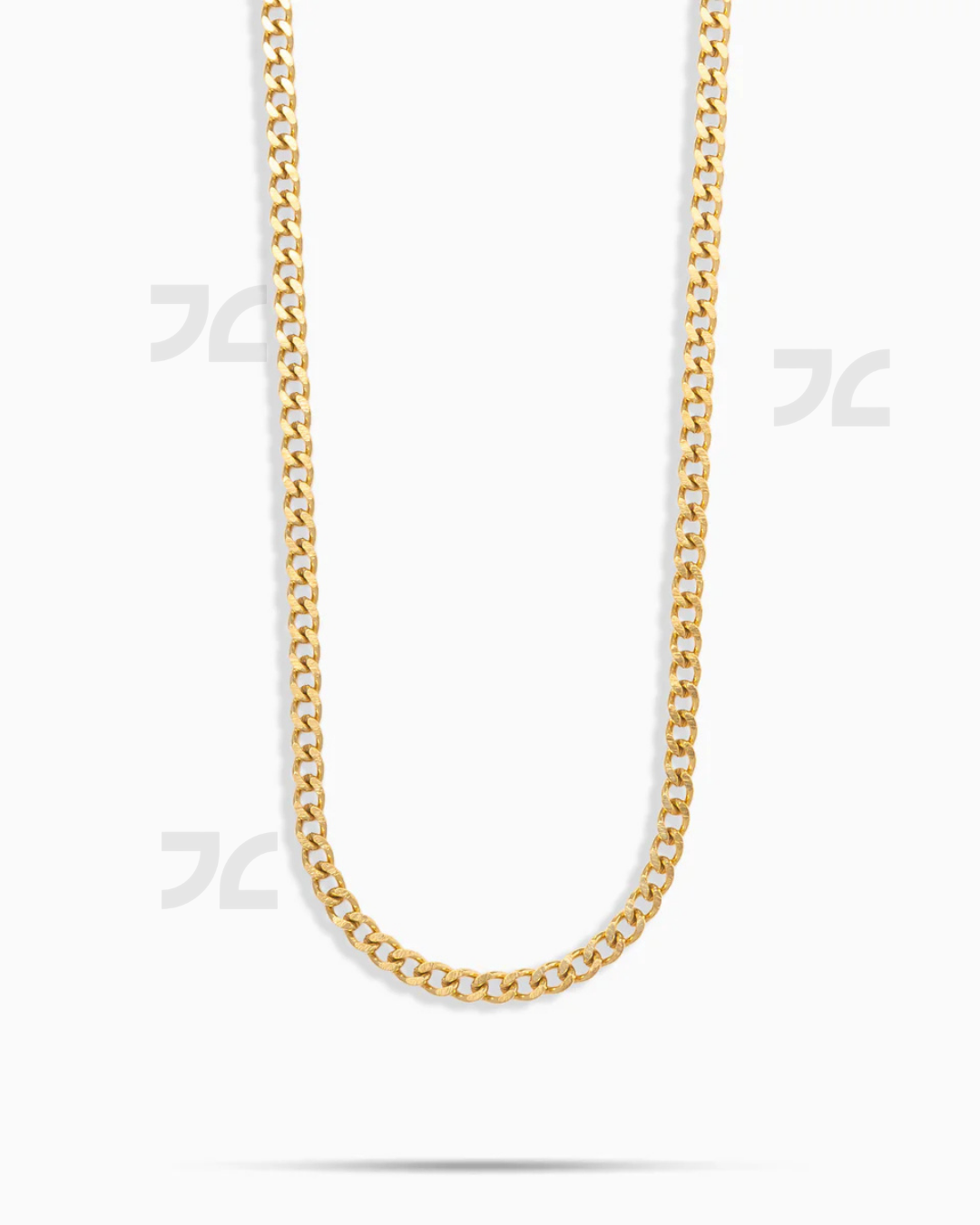 3mm Cuban Link Chain Gold