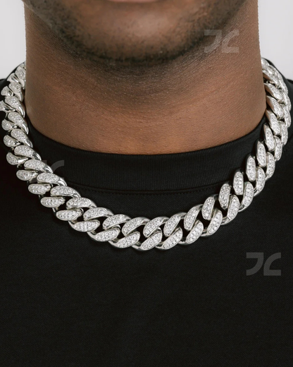 19mm Iced Cuban Chain