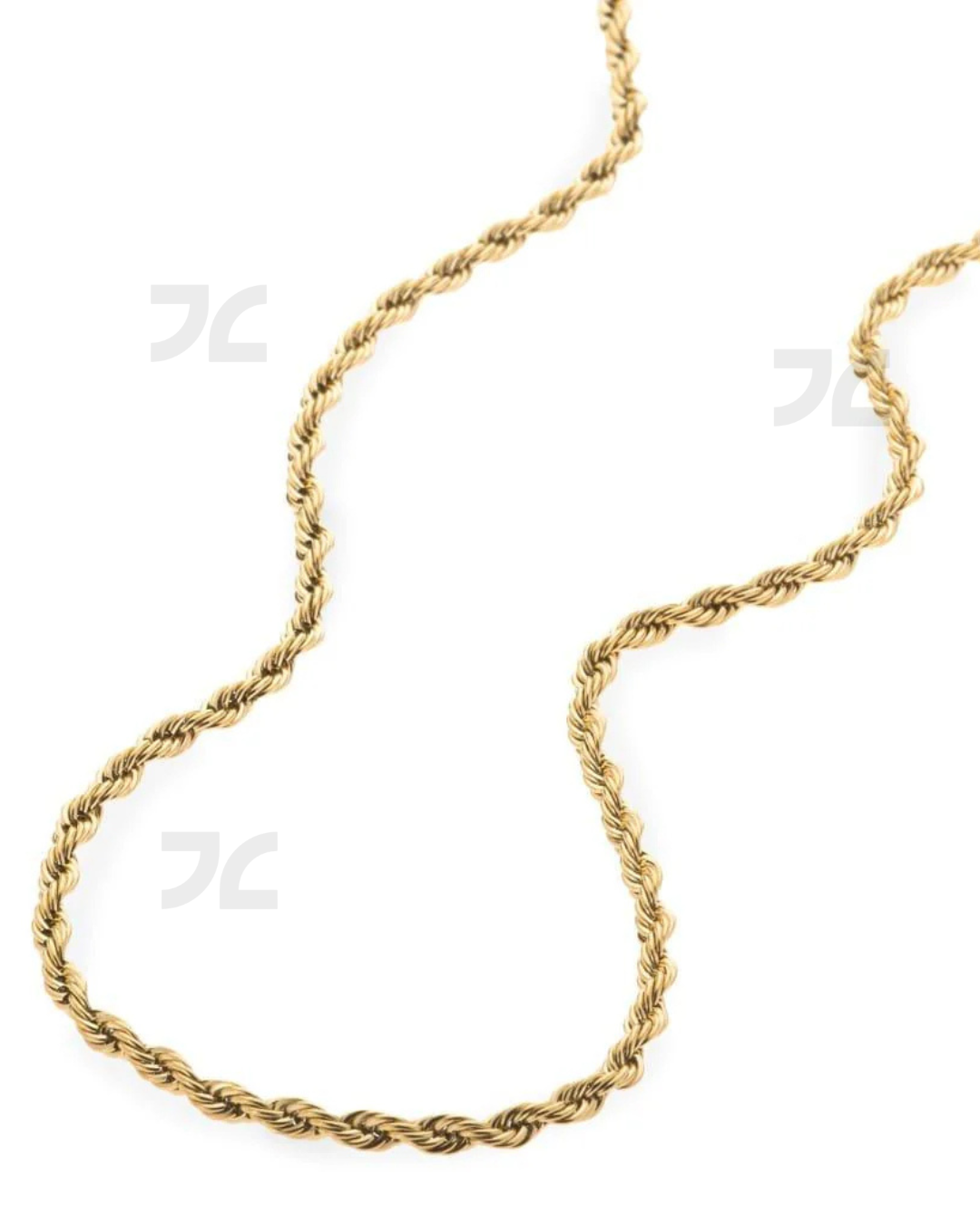 3mm Rope Chain Gold